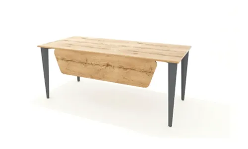 שולחן משרדי ללא שלוחה CROSS רוחב 140 ס``מ