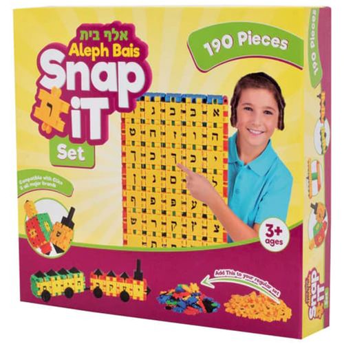 תואם קליקס 'סנפס' - ערכת אותיות א''ב