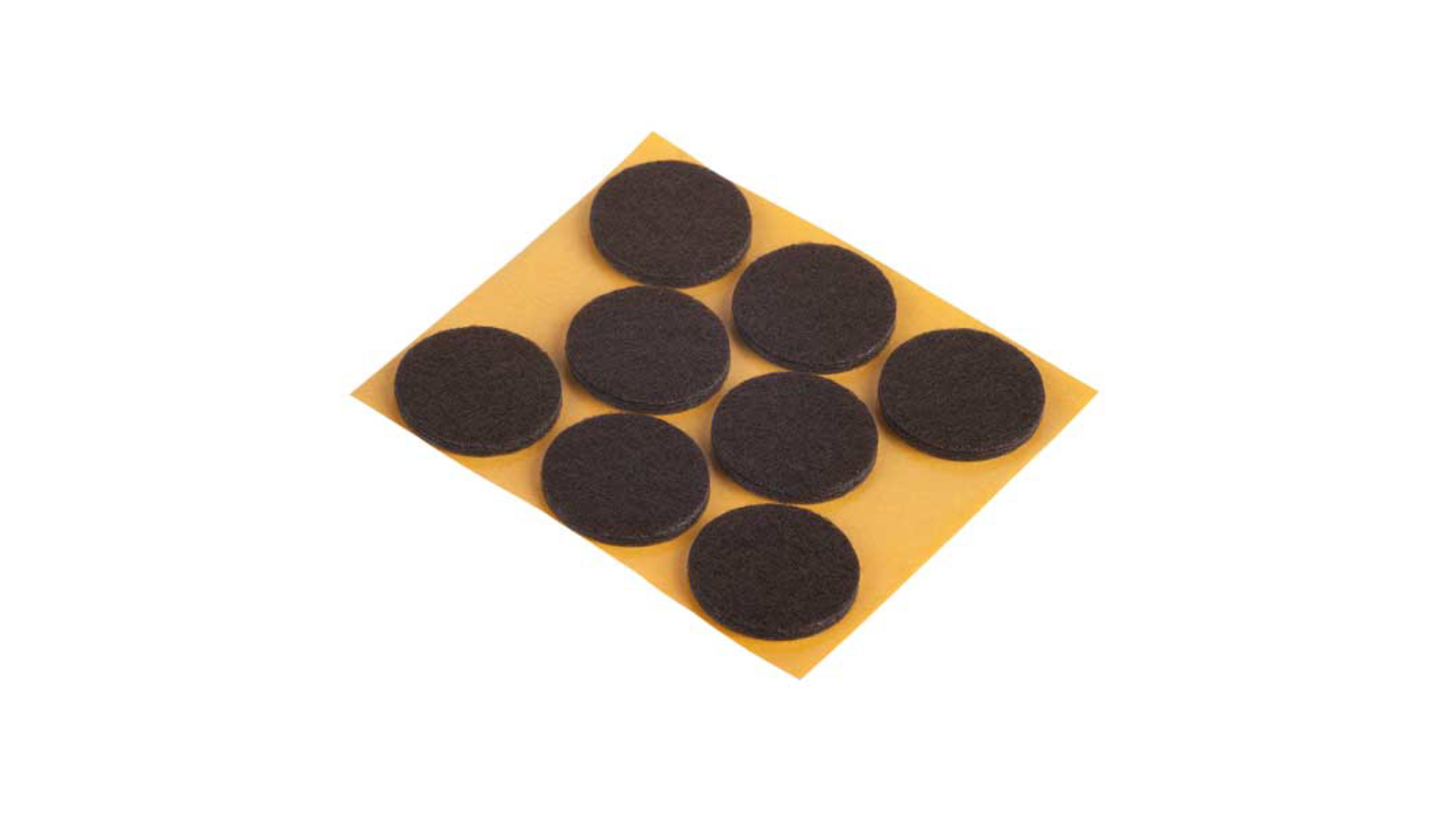 מדבקות לבד חום 28MM עיגול Fix-O-Moll