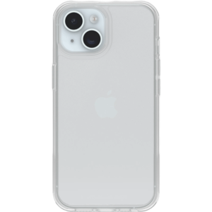 כיסוי לטלפון Otterbox Symmetry iPhone 15, שקוף