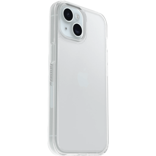 כיסוי לטלפון Otterbox Symmetry iPhone 15, שקוף