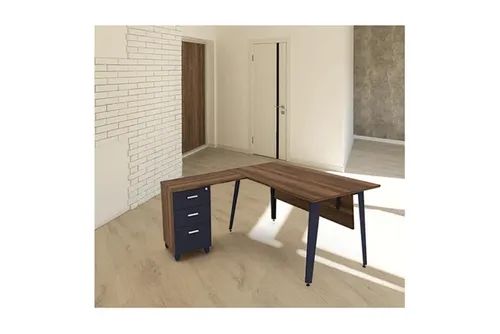 שולחן משרדי עם שלוחה BAROK רוחב 160 ס``מ LEMAS