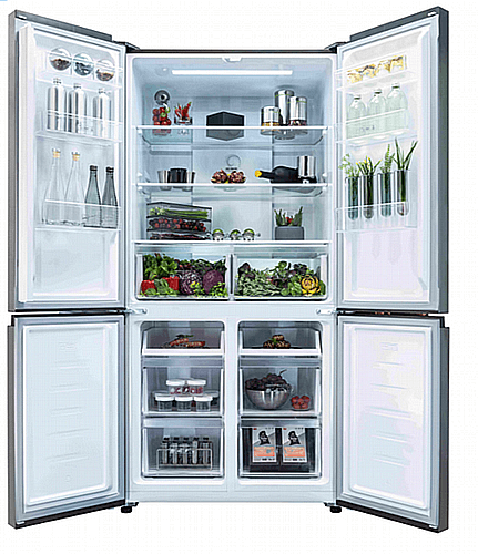 מקרר ‏4 דלתות  תדיראן  TADR4600GW ‏596 ‏ליטר 