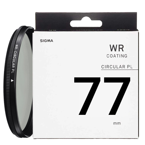 פילטר דוחה מים SIGMA WR CIRCULAR PL FILTER 77MM