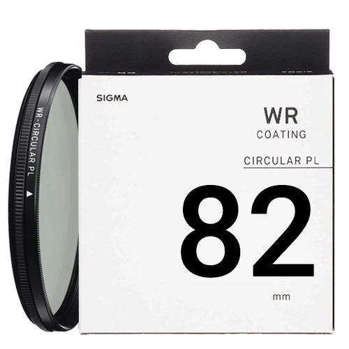 פילטר דוחה מים SIGMA WR CIRCULAR PL FILTER 82MM
