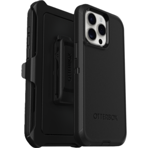 כיסוי לטלפון Iphone 15 Pro Max Otterbox Defender, שחור