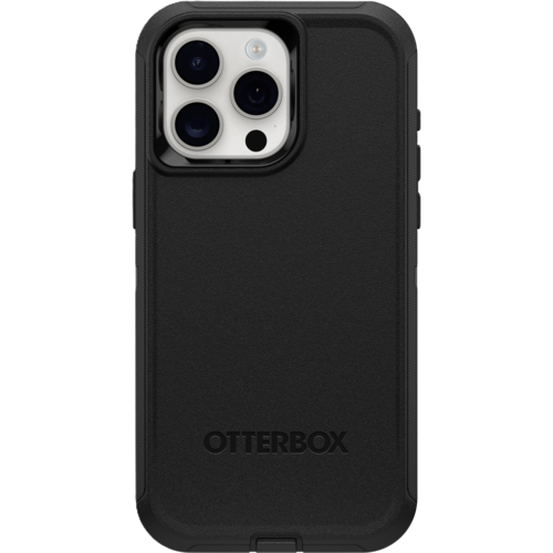 כיסוי לטלפון Iphone 15 Pro Max Otterbox Defender, שחור