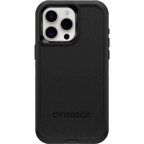 כיסוי לטלפון Iphone 15 Pro Otterbox Defender, שחור
