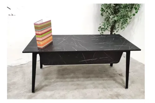 שולחן משרדי ללא שלוחה רוחב 160 ס``מ LEMAS צבע שיש