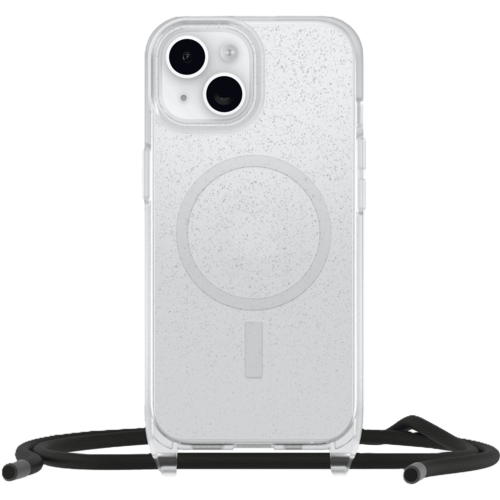 כיסוי לטלפון OtterBox React Necklace MagSafe אייפון 15 iPhone, מנצנץ 