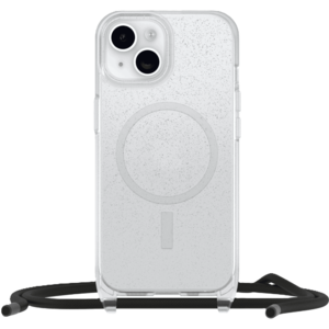 כיסוי לטלפון OtterBox React Necklace MagSafe אייפון 15 iPhone, מנצנץ 