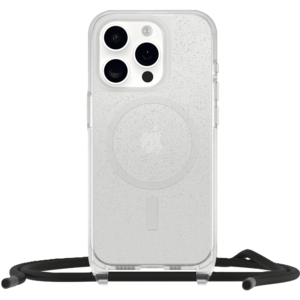כיסוי לטלפון OtterBox React Necklace MagSafe אייפון iPhone 15 Pro, מנצנץ 