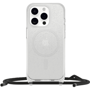 כיסוי לטלפון OtterBox React Necklace MagSafe iPhone 15 Pro Max, מנצנץ