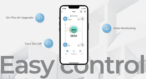 תחנת כוח ניידת Bluetti EB3A 600W 268Wh