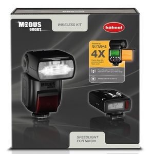 פלאש מקצועי וטריגר למצלמות Nikon דגם Hahnel MODUS 600RT Kit