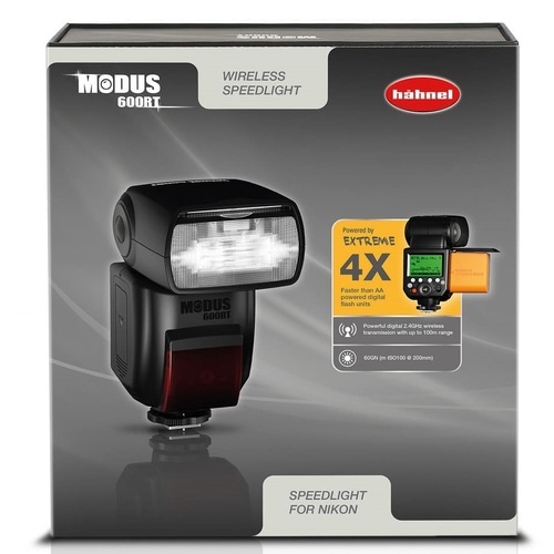 פלאש מקצועי Hahnel 600RT Modus למצלמות Nikon