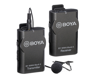 מיקרופון דש אלחוטי לסמארטפון Boya BY-WM4 Mark II