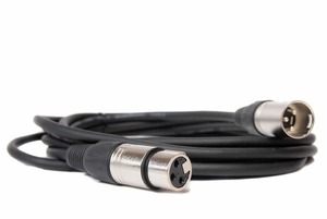 כבל XLR ל- 3.5 מ”מ באורך 3 מ’