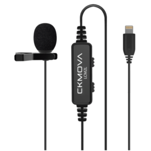 מיקרופון עניבה חוטי לאייפון Ckmova LCM2L