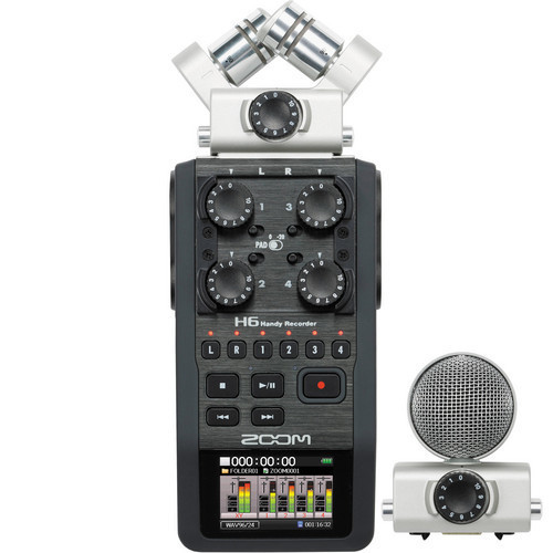 מקליט אודיו דיגיטלי Zoom H6