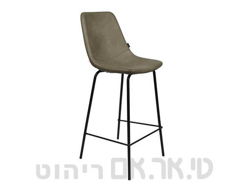 כסא בר נורדאו-אפור כהה