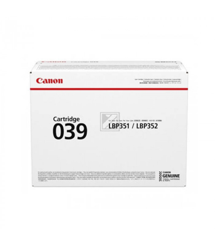 טונר שחור מקורי CANON CRG039BK