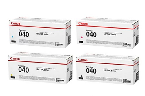 סט טונרים מקוריים CANON CRG040