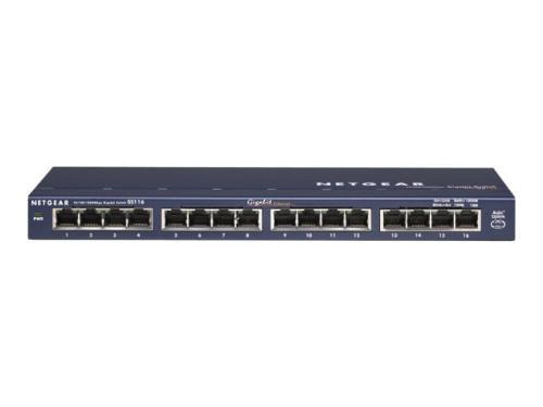 NETGEAR GS116GE - ProSAFE 16-port Gigabit Desktop Switch