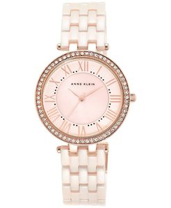 Anne Klein AK/2130RGLP נשים קרמיקה חדש