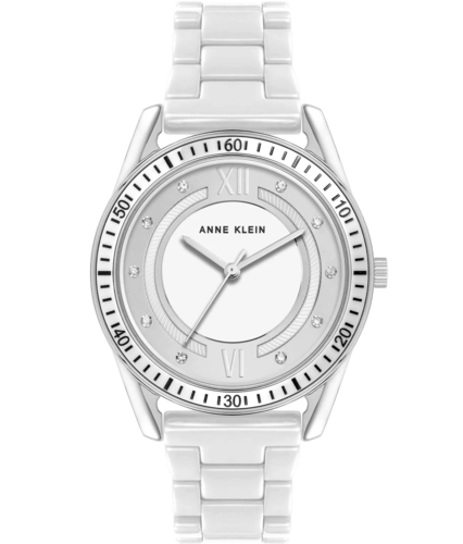 Anne Klein AK/5069SVWT נשים קרמיקה חדש 
