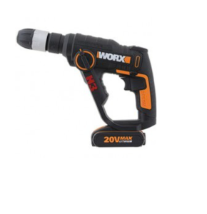 מקדחה/מברגה/פטישון נטען WX390.1 עם 2 סוללות ומטען Worx 