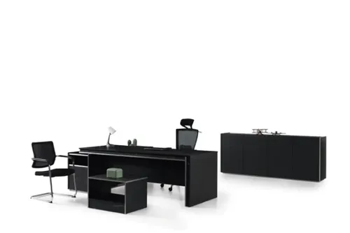 שולחן עבודה TORONTO כולל הרחבה 225 ס``מ שלוחה צד שמאל