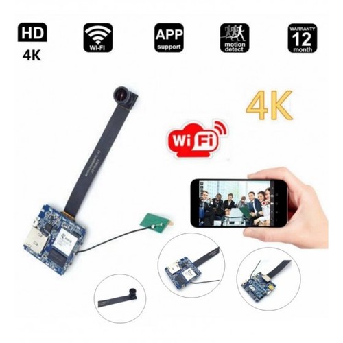 מיני מצלמת וידאו WiFi 2.7K עם זווית רחבה וגלאי תנועה