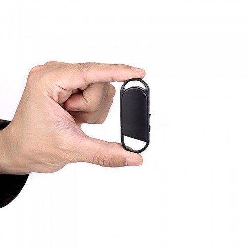 מקליט קול ריגול דיגיטלי 16GB - מחזיק מפתחות מיני אודיו