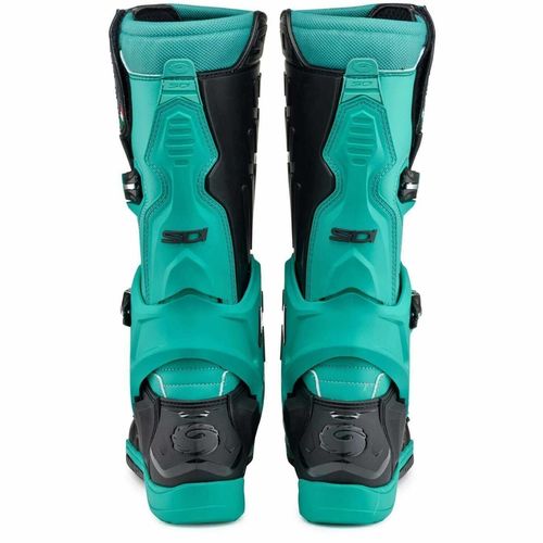 מגף רכיבה סידי שחור / טורקיז - SIDI CROSSAIR BOOTS