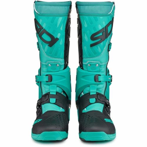 מגף רכיבה סידי שחור / טורקיז - SIDI CROSSAIR BOOTS