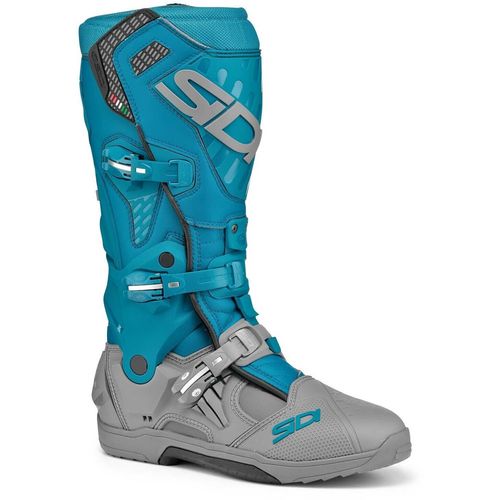 מגף רכיבה סידי אפור / תכלת - SIDI CROSSAIR BOOTS