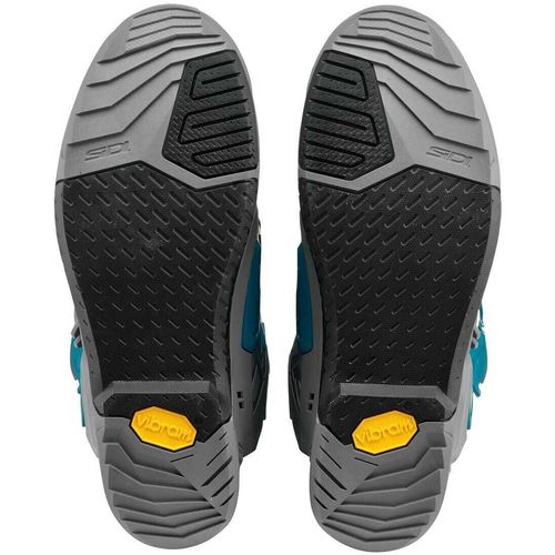 מגף רכיבה סידי אפור / תכלת - SIDI CROSSAIR BOOTS