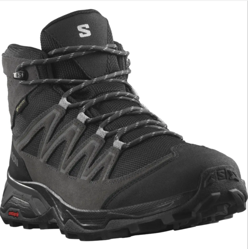 נעלי טיולים לגברים X WARD LEATHER MID GORE-TEX - SALOMON