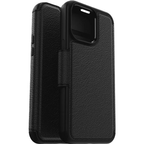כיסוי לטלפון Otterbox Strada MagSafe Case iPhone 15 Pro Max, שחור