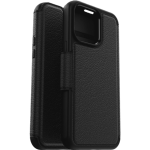 כיסוי לטלפון Otterbox Strada MagSafe Case iPhone 15 Pro Max, שחור
