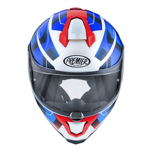 קסדת PREMIER HYPER HP12 כחול\אדום\לבן