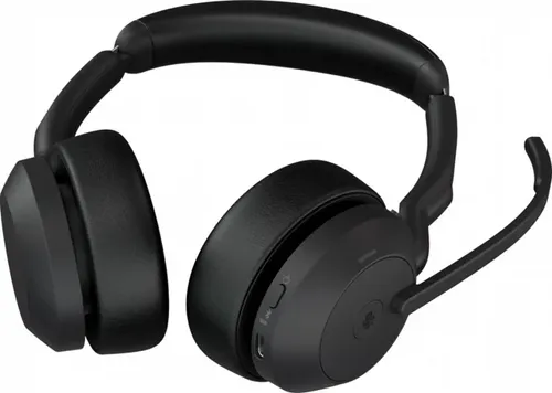 אוזניות אלחוטיות JABRA EVOLVE2 55 LINK380A MS STEREO STAND 25599-999-989