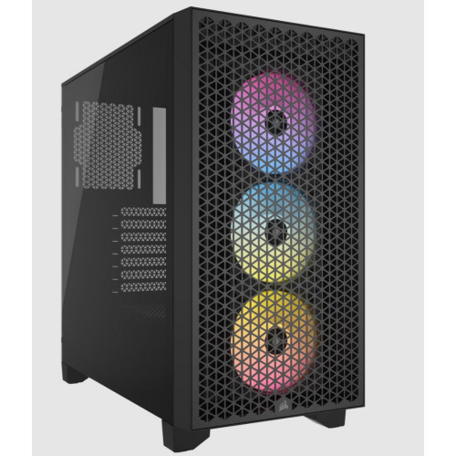מארז מחשב Corsair 6500D Airflow Tempered Glass Mid-Tower Case White CC-9011260-WW