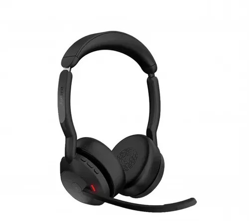 אוזניות אלחוטיות JABRA EVOLVE2 55 LINK380C MS STEREO STAND 25599-999-889