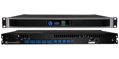מגבר ארבעה ערוצים חכם בהספק 160W לערוץ, עם DSP ושליטה מרחוק באמצעות ענן