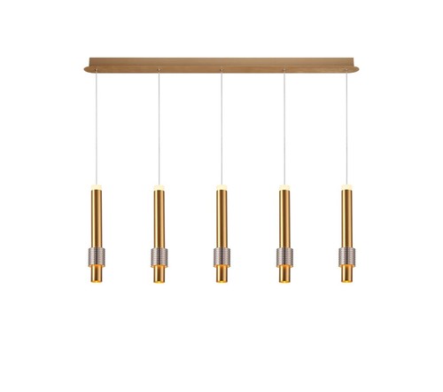 5 תלוי זהב על בסיס מלבן LED 35W
