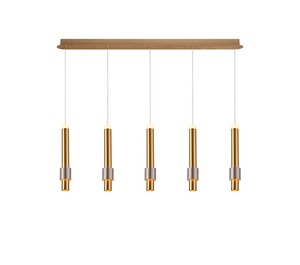 5 תלוי זהב על בסיס מלבן LED 35W