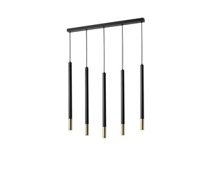 5 תלוי שחור על בסיס מלבן LED 24W