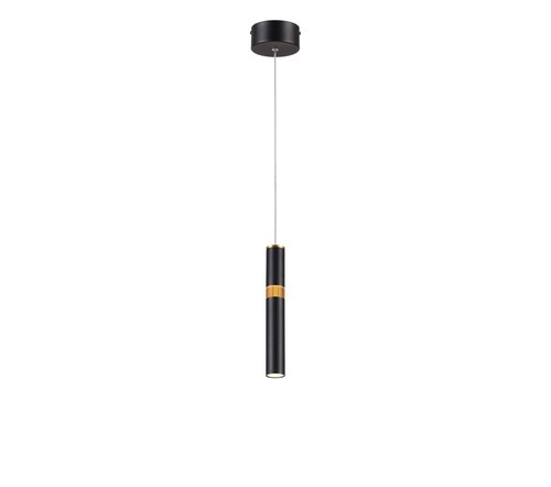 תלוי שחור+זהב LED 8W